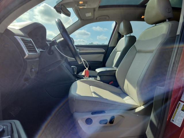 1V2ER2CA1JC545540 - 2018 VOLKSWAGEN ATLAS SEL Qırmızı foto 7