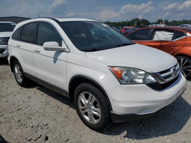 5J6RE4H76BL083284 - 2011 HONDA CR-V EXL WHITE photo 4