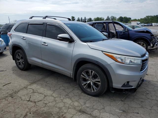 5TDJKRFH1GS248264 - 2016 TOYOTA HIGHLANDER XLE Gümüş foto 4