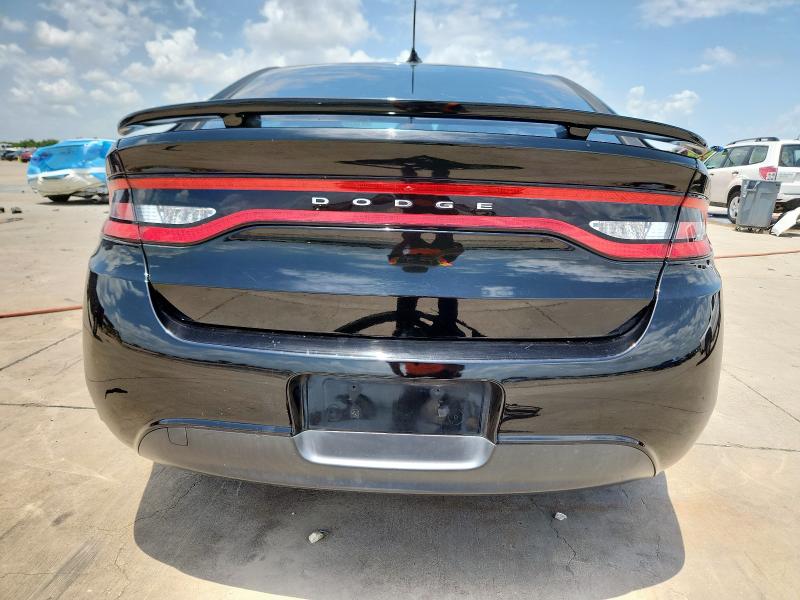 1C3CDFBB4FD392733 - 2015 DODGE DART SXT შავი ფოტო 6