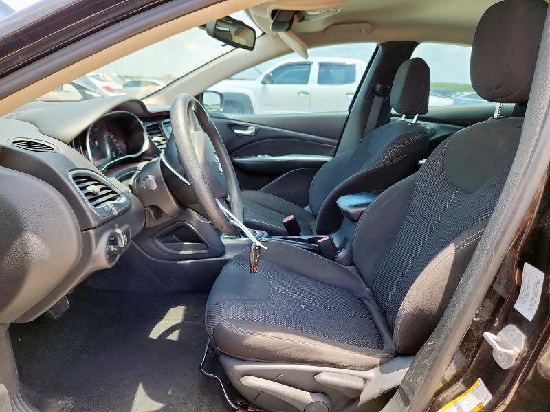 1C3CDFBB4FD392733 - 2015 DODGE DART SXT შავი ფოტო 7