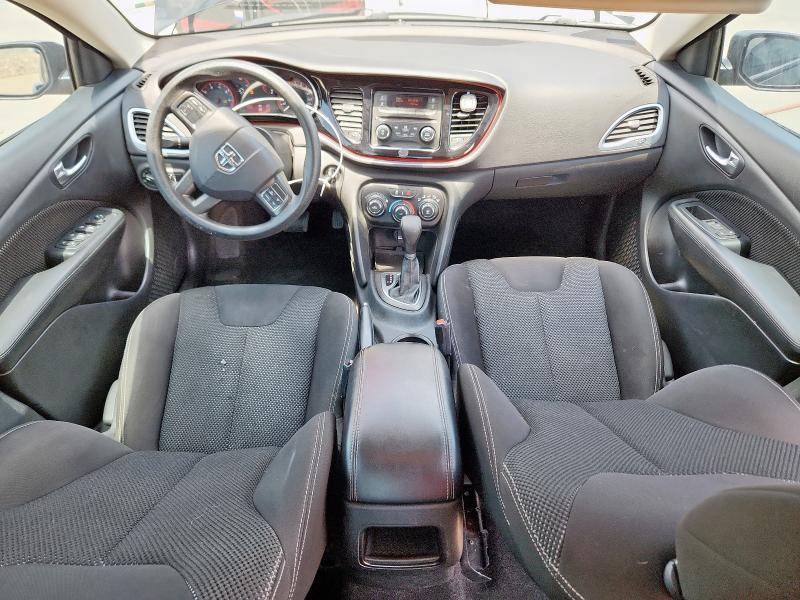 1C3CDFBB4FD392733 - 2015 DODGE DART SXT შავი ფოტო 8