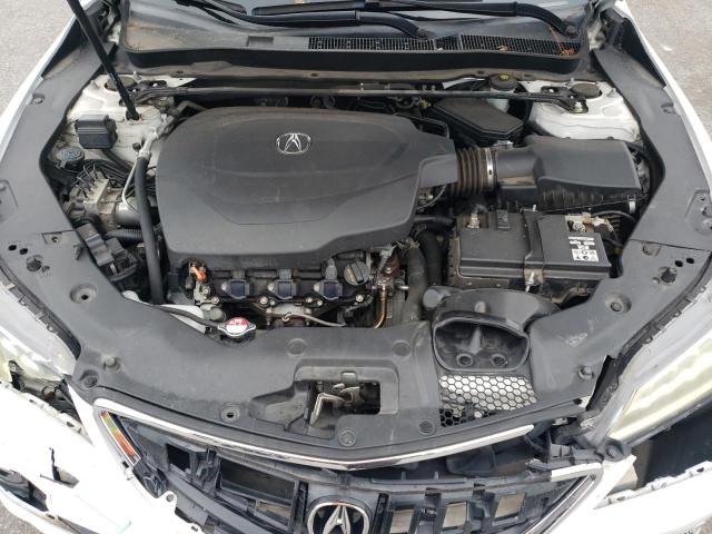 19UUB3F73HA001572 - 2017 ACURA TLX ADVANCE WHITE photo 11