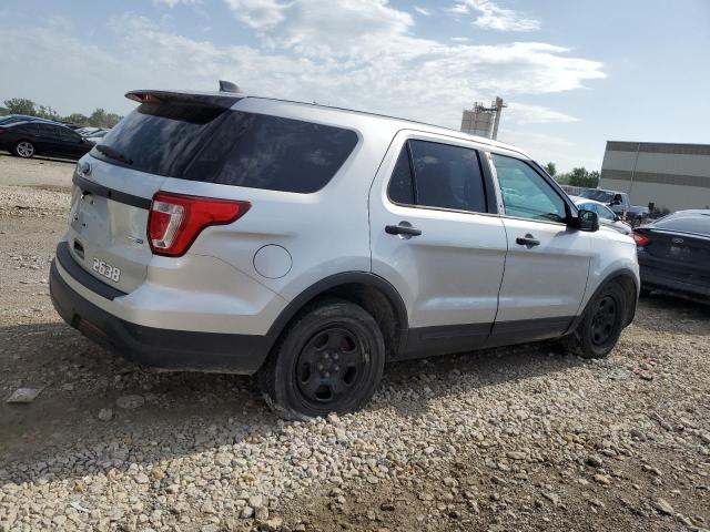 1FM5K8AR9JGC42981 - 2018 FORD EXPLORER POLICE INTERCEPTOR 银色 照片 3