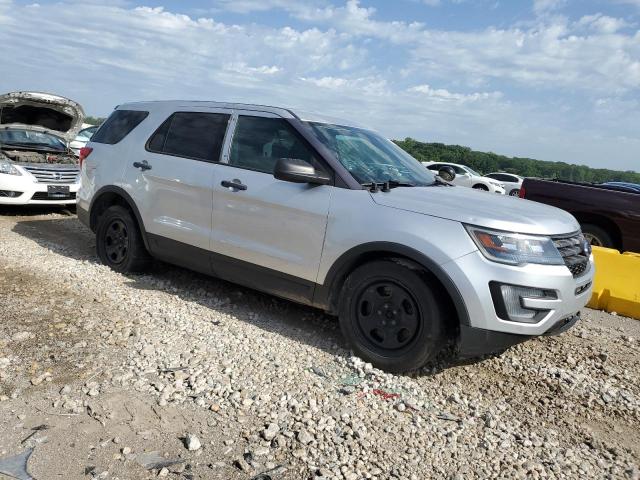 1FM5K8AR9JGC42981 - 2018 FORD EXPLORER POLICE INTERCEPTOR 银色 照片 4
