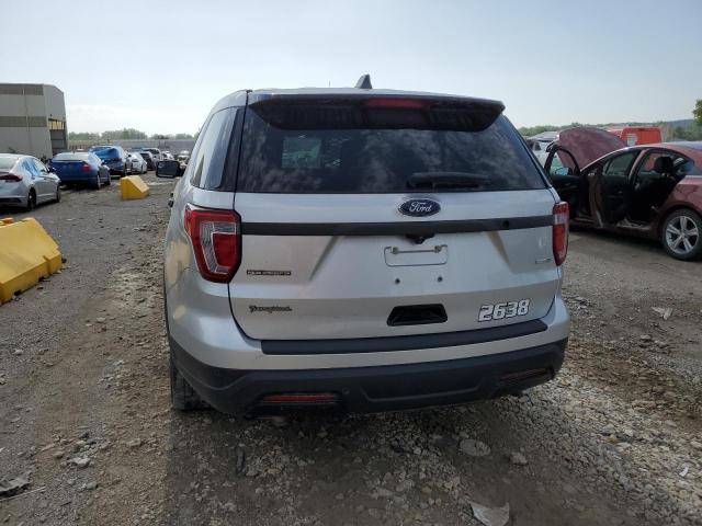 1FM5K8AR9JGC42981 - 2018 FORD EXPLORER POLICE INTERCEPTOR 银色 照片 6