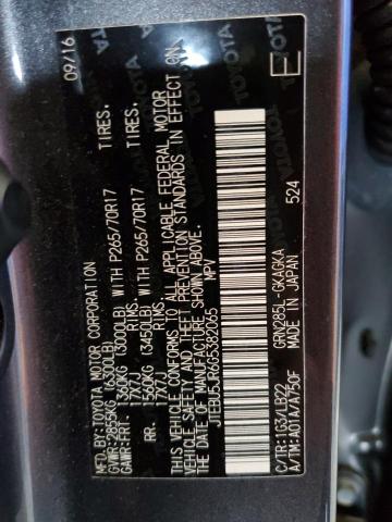 JTEBU5JR6G5382065 - 2016 TOYOTA 4RUNNER SR5/SR5 PREMIUM 灰色 照片 13