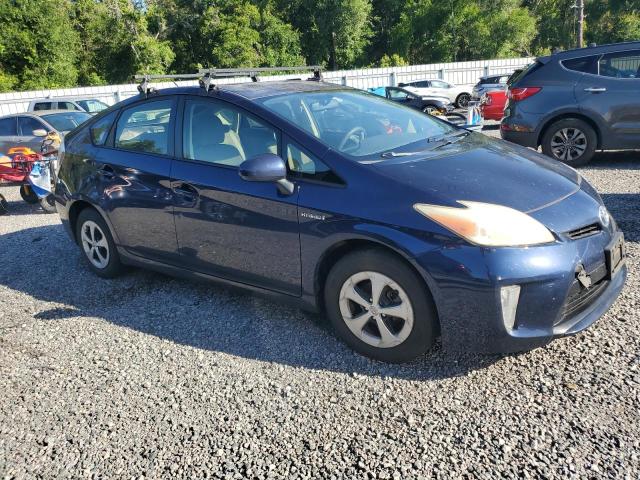 JTDKN3DU7D1688071 - 2013 TOYOTA PRIUS ლურჯი ფოტო 4