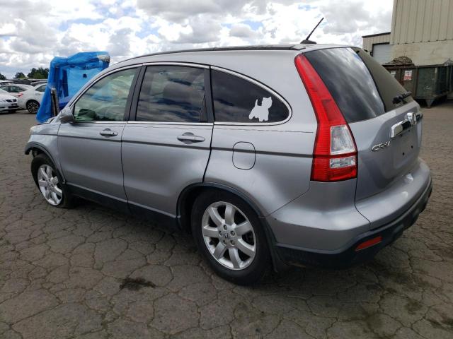 JHLRE487X8C071513 - 2008 HONDA CR-V EXL SILVER photo 2