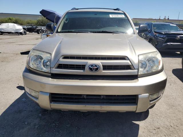 JTEZU14R940040332 - 2004 TOYOTA 4RUNNER SR5 TAN photo 5