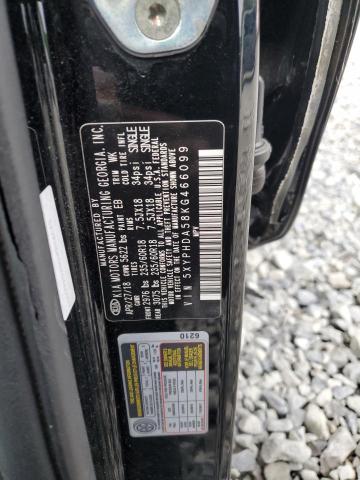 5XYPHDA58KG466099 - 2019 KIA SORENTO EX BLACK photo 13