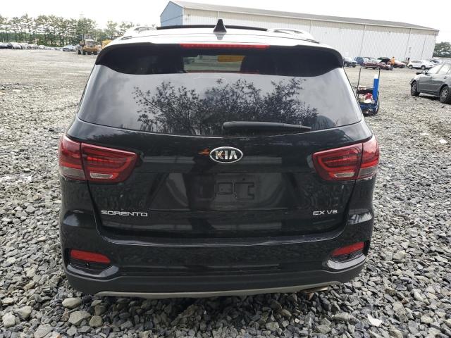 5XYPHDA58KG466099 - 2019 KIA SORENTO EX BLACK photo 6