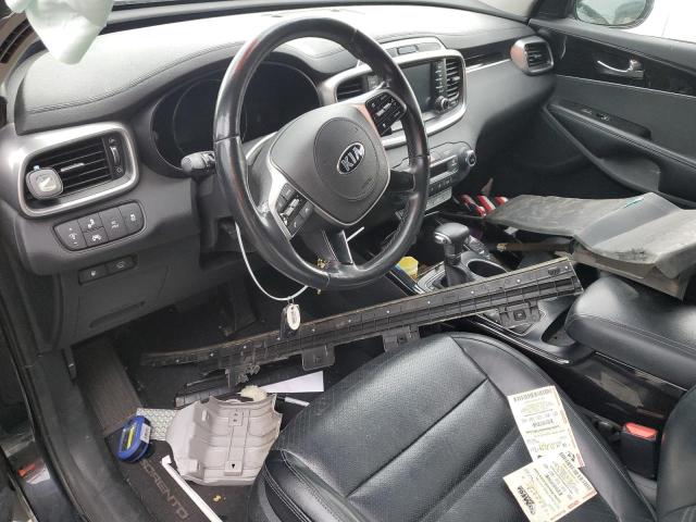 5XYPHDA58KG466099 - 2019 KIA SORENTO EX BLACK photo 8