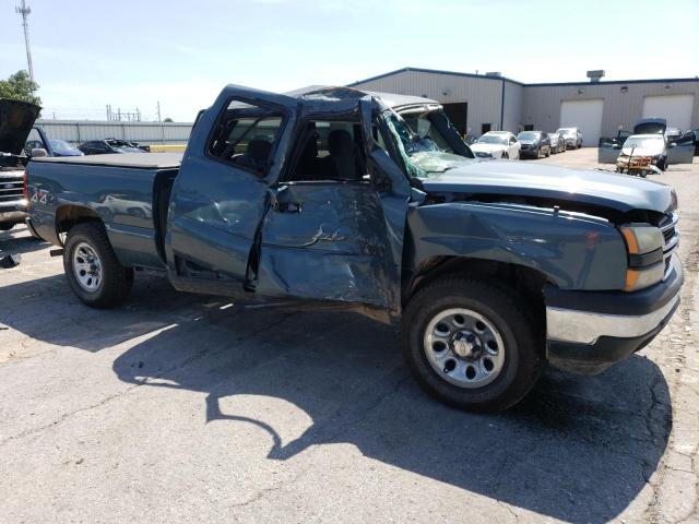 1GCEK19B66Z116169 - 2006 CHEVROLET SILVERADO K1500 BLUE photo 4