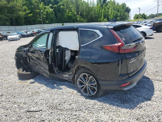 7FART6H84ME009646 - 2021 HONDA CR-V EXL BLACK photo 2