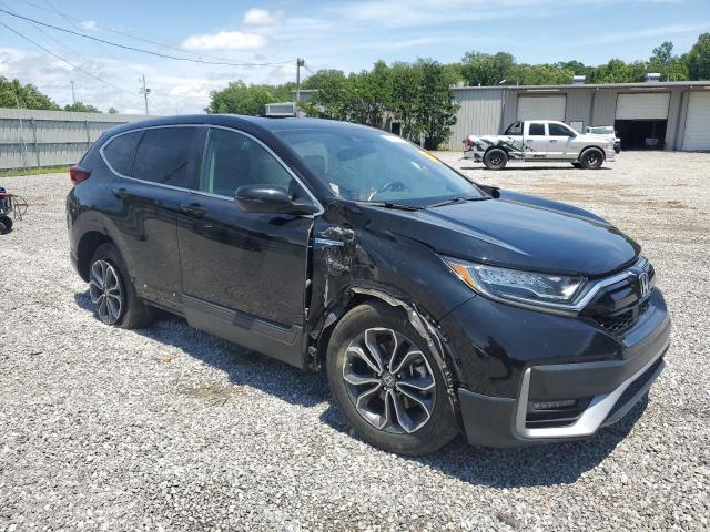 7FART6H84ME009646 - 2021 HONDA CR-V EXL BLACK photo 4