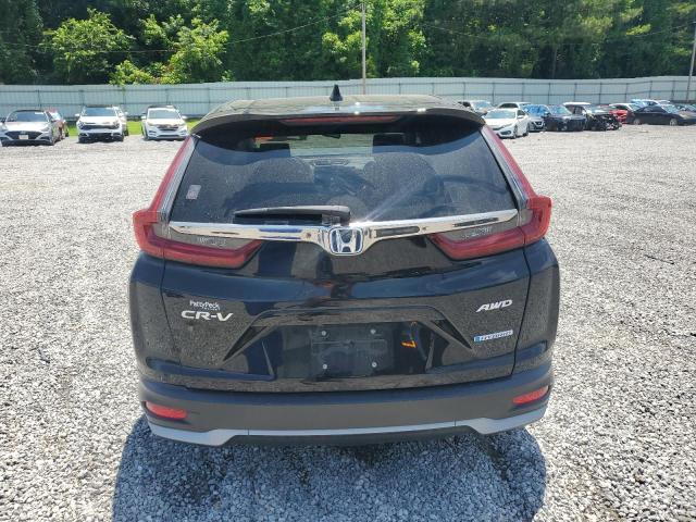 7FART6H84ME009646 - 2021 HONDA CR-V EXL BLACK photo 6