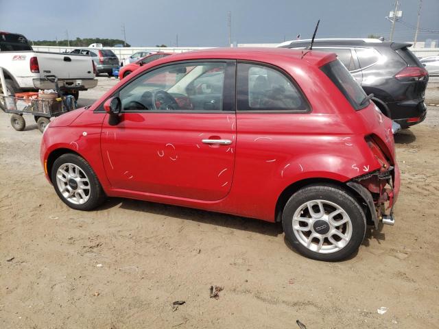 3C3CFFAR7FT527660 - 2015 FIAT 500 POP RED photo 2