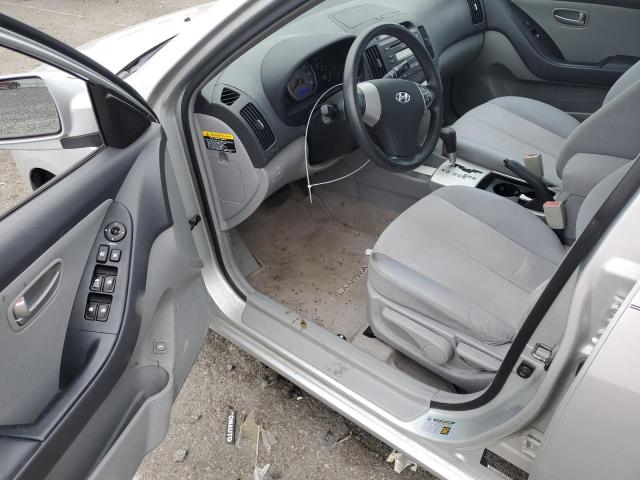 KMHDU46DX7U084981 - 2007 HYUNDAI ELANTRA GLS SILVER photo 8