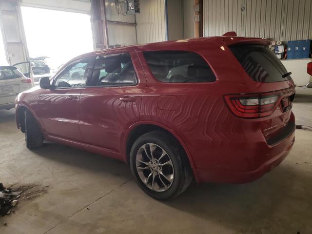 1C4SDJCT1KC549362 - 2019 DODGE DURANGO R/T MAROON photo 2