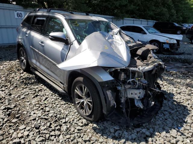5TDJKRFH8GS501855 - 2016 TOYOTA HIGHLANDER XLE Gümüş foto 4