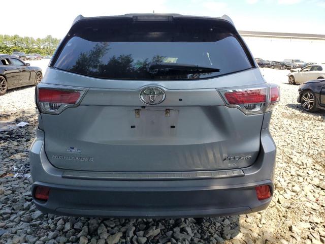5TDJKRFH8GS501855 - 2016 TOYOTA HIGHLANDER XLE Gümüş foto 6