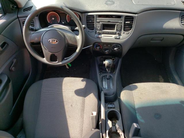 KNADH4A38B6941476 - 2011 KIA RIO BASE GRAY photo 8