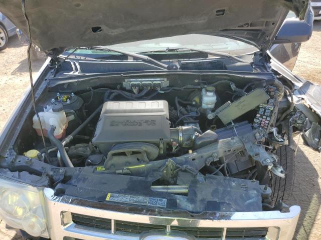 1FMCU9DG6BKC64646 - 2011 FORD ESCAPE XLT 黑色 照片 12