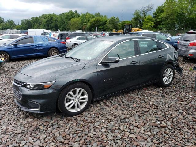 1G1ZD5STXJF168137 - 2018 CHEVROLET MALIBU LT GRAY photo 1