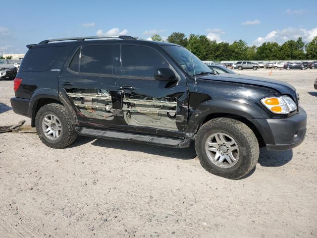 5TDBT48A84S230943 - 2004 TOYOTA SEQUOIA LIMITED BLACK photo 4