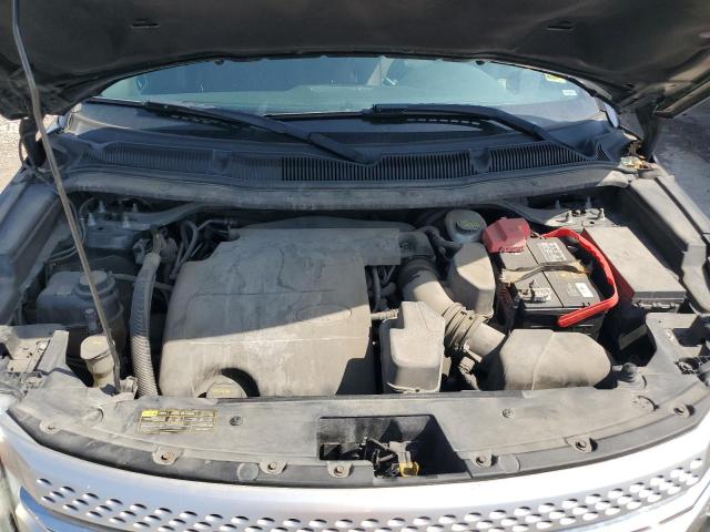 1FMHK8D86CGA63607 - 2012 FORD EXPLORER XLT შავი ფოტო 11