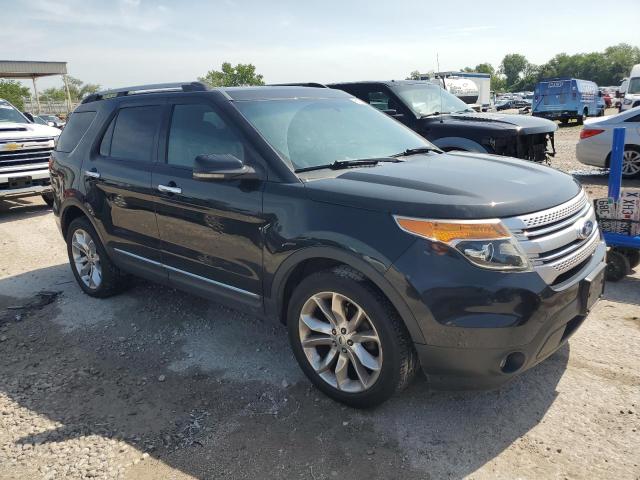 1FMHK8D86CGA63607 - 2012 FORD EXPLORER XLT შავი ფოტო 4