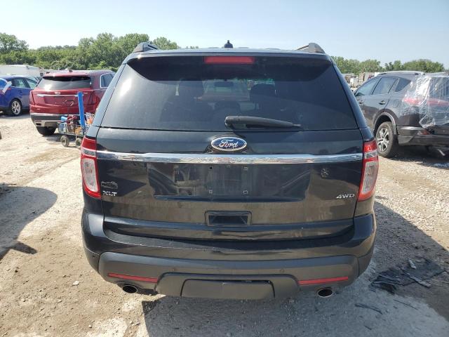1FMHK8D86CGA63607 - 2012 FORD EXPLORER XLT შავი ფოტო 6