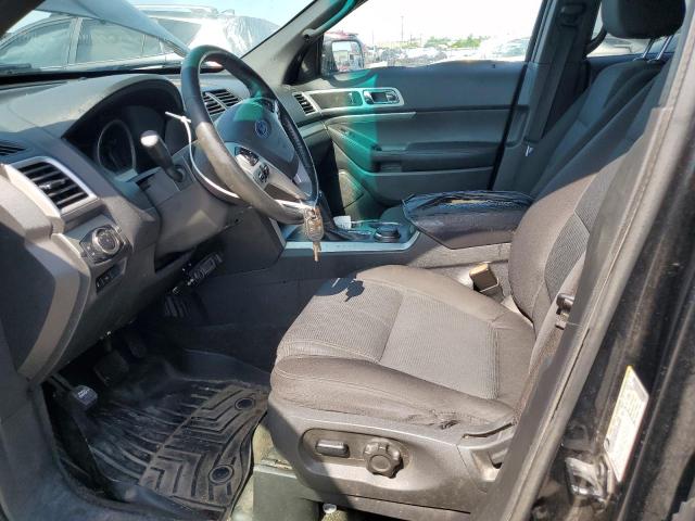 1FMHK8D86CGA63607 - 2012 FORD EXPLORER XLT შავი ფოტო 7