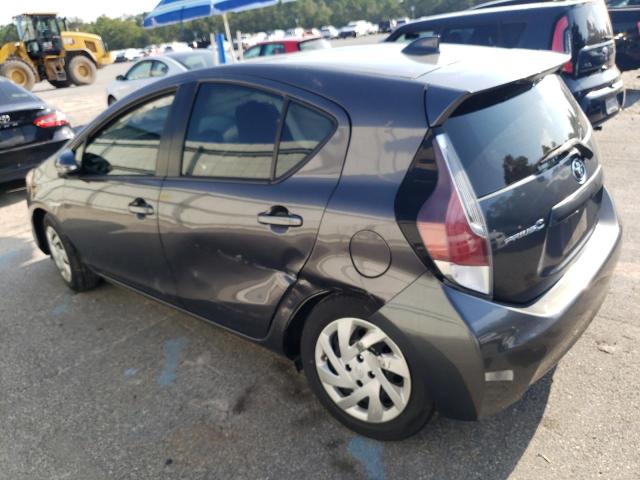 JTDKDTB32F1580425 - 2015 TOYOTA PRIUS C GRAY photo 2