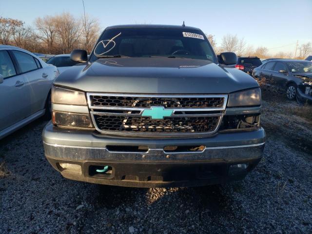 2GCEK13Z871112656 - 2007 CHEVROLET SILVERADO K1500 CLASSIC CREW CAB BLUE photo 5