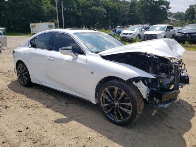 JTHGZ1E25N5025277 - 2022 LEXUS IS 350 F-SPORT WHITE photo 4