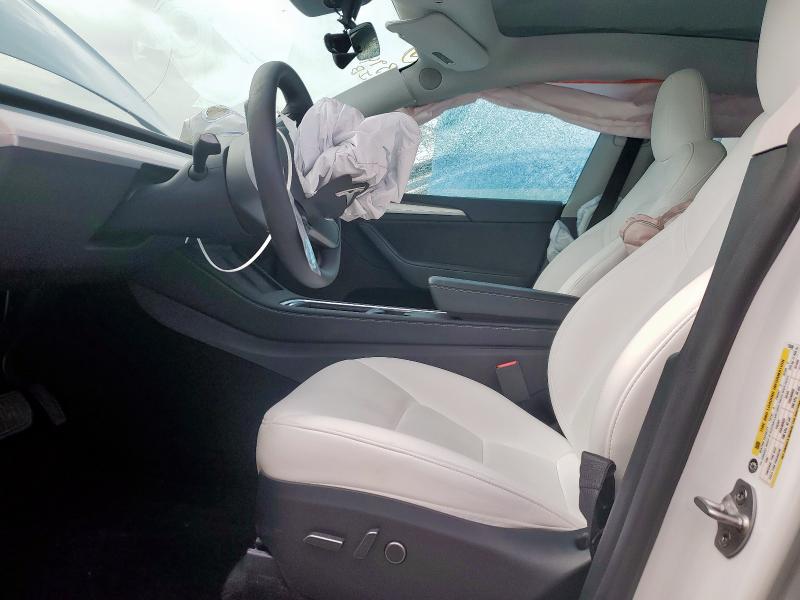 7SAYGDEE7PA178350 - 2023 TESLA MODEL Y WHITE photo 7