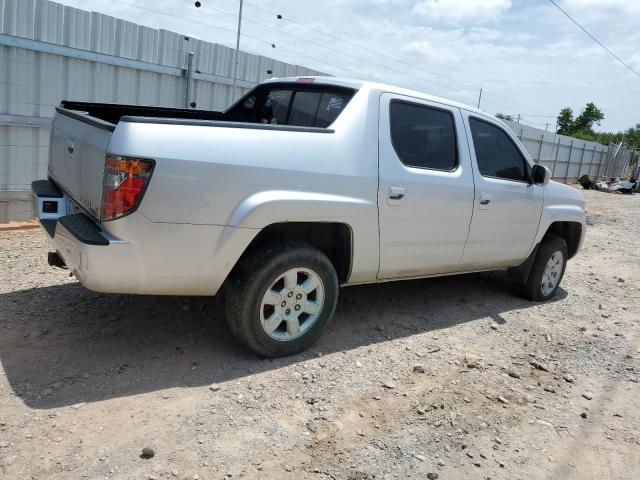 2HJYK16596H533177 - 2006 HONDA RIDGELINE RTL SILVER photo 3