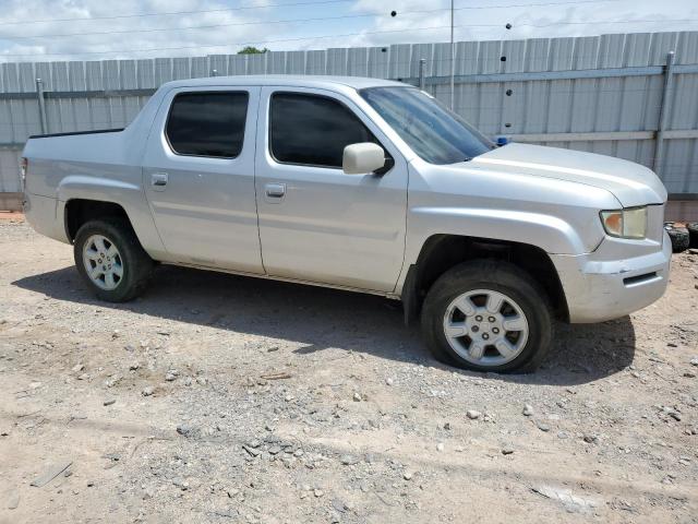 2HJYK16596H533177 - 2006 HONDA RIDGELINE RTL SILVER photo 4