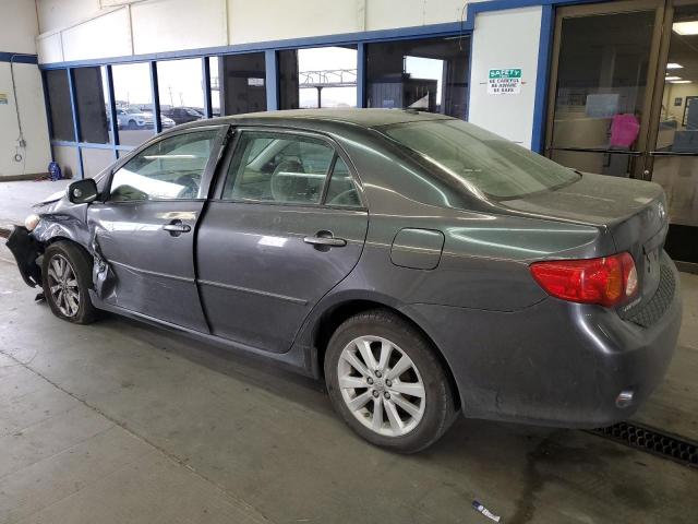 JTDBL40E199085409 - 2009 TOYOTA COROLLA LE BASE GRAY photo 2