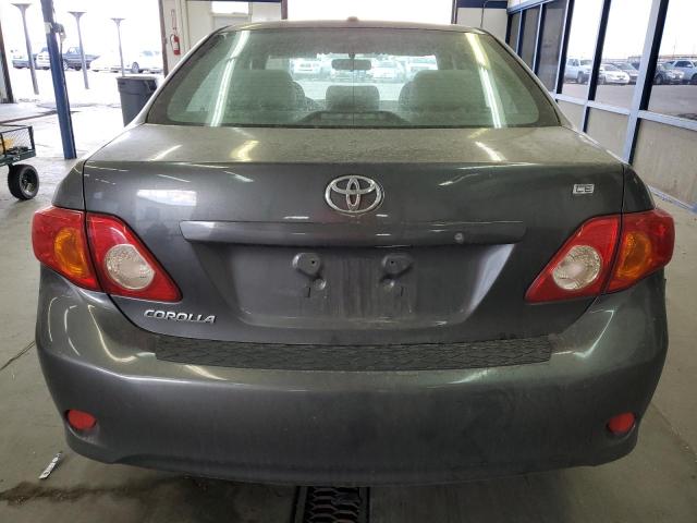 JTDBL40E199085409 - 2009 TOYOTA COROLLA LE BASE GRAY photo 6