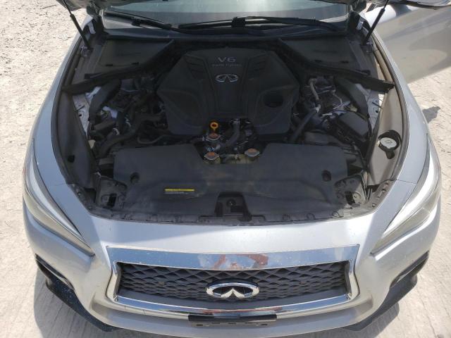 JN1EV7AP1KM541553 - 2019 INFINITI Q50 LUXE GRAY photo 11