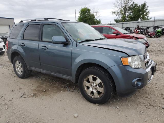 1FMCU9E72BKA83557 - 2011 FORD ESCAPE LIMITED BLUE photo 4