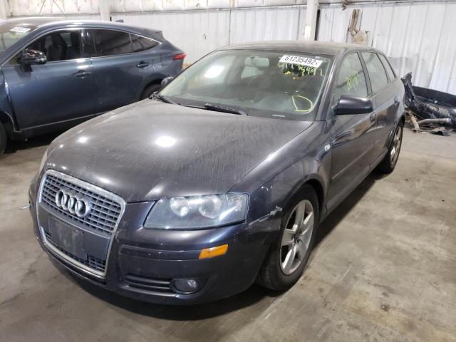 WAUMF78P06A017634 - 2006 AUDI A3 2.0 SPORT GRAY photo 2