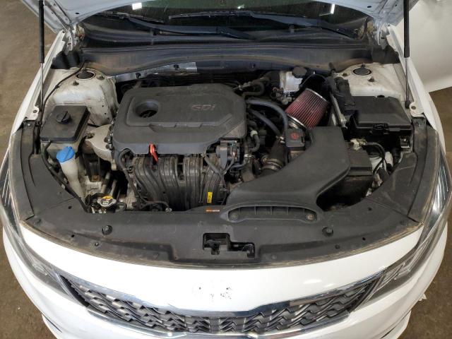 5XXGT4L33KG309532 - 2019 KIA OPTIMA LX WHITE photo 12
