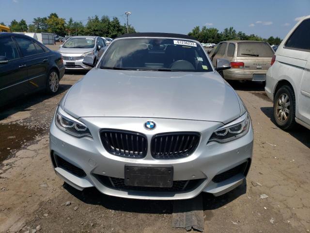 WBA2L3C32HV667882 - 2017 BMW M240XI SILVER photo 5