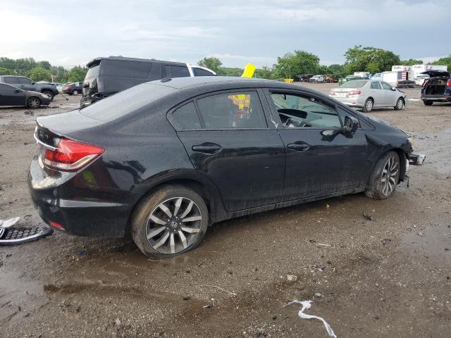 19XFB2F95FE262263 - 2015 HONDA CIVIC EXL BLACK photo 3