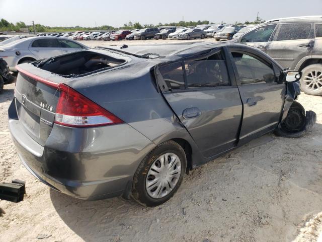 JHMZE2H56AS021783 - 2010 HONDA INSIGHT LX GRAY photo 3