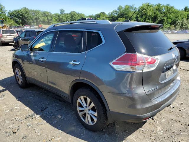 KNMAT2MV5GP727794 - 2016 NISSAN ROGUE S GRAY photo 2